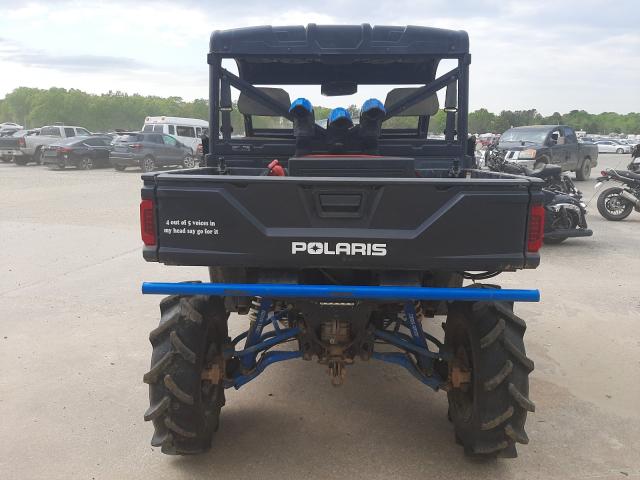 3NSRTM992HG843713 - 2017 POLARIS RANGER XP 1000 EPS HIGH LIFTER EDITION BLUE photo 4