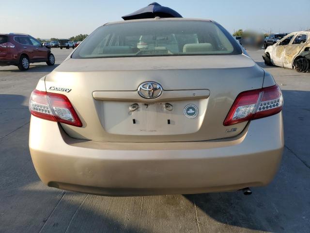 4T1BF3EK5BU195393 - 2011 TOYOTA CAMRY BASE GOLD photo 6
