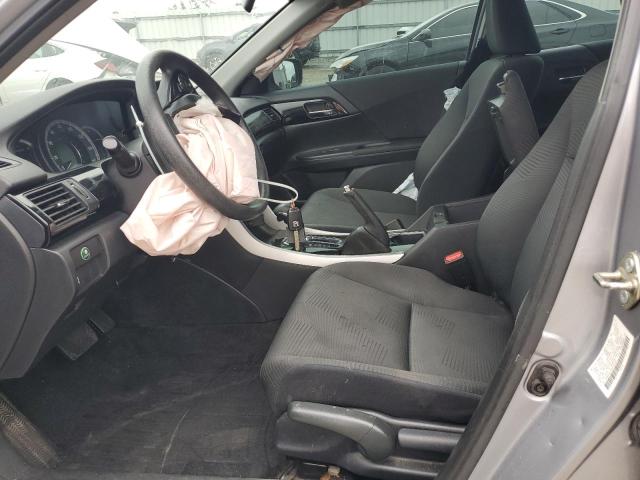 1HGCR2F39HA109080 - 2017 HONDA ACCORD LX SILVER photo 7