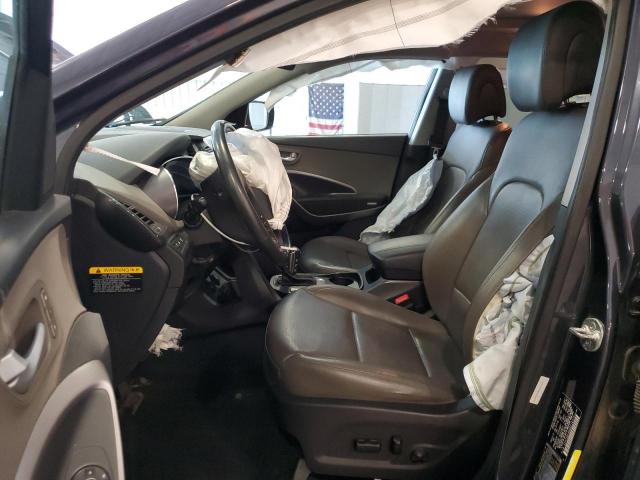 5XYZUDLB4GG314125 - 2016 HYUNDAI SANTA FE SPORT BLUE photo 7