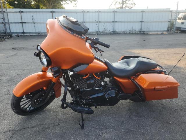 1HD1KB4117Y725842 - 2007 HARLEY-DAVIDSON FLHX ORANGE photo 3