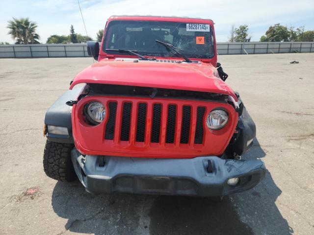 1C4HJXDG2KW527781 - 2019 JEEP WRANGLER UNLIMITED SPORT Kırmızı fotoğraf 5