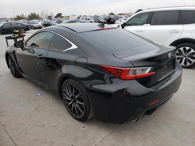 JTHHP5BC8F5004102 - 2015 LEXUS RC-F BLACK photo 2