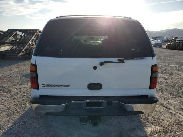 1GNEC16Z36J101035 - 2006 CHEVROLET SUBURBAN C1500 WHITE photo 6