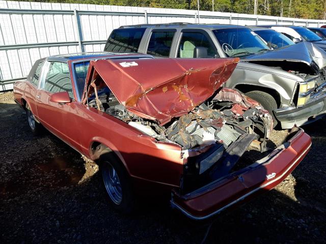 1G1GZ37H8GR207476 - 1986 CHEVROLET MONTE CARL ORANGE photo 1