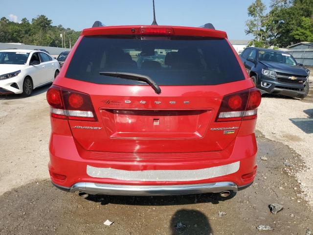 3C4PDCGG2JT515738 - 2018 DODGE JOURNEY CROSSROAD RED photo 6