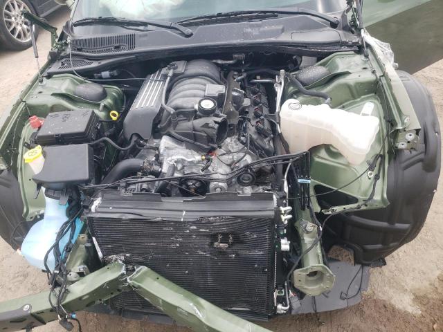 2C3CDZFJ8PH615122 - 2023 DODGE CHALLENGER R/T SCAT PACK GREEN photo 11