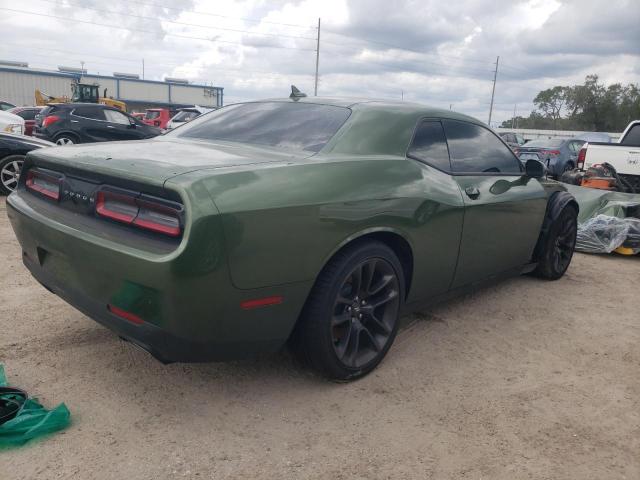 2C3CDZFJ8PH615122 - 2023 DODGE CHALLENGER R/T SCAT PACK GREEN photo 3