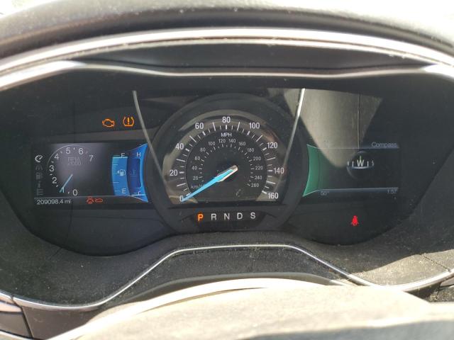 3FA6P0HR9DR383621 - 2013 FORD FUSION SE შავი ფოტო 9