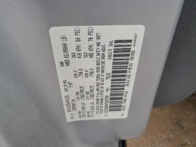3D7KS28A07G822708 - 2007 DODGE RAM 2500 ST 银色 照片 12