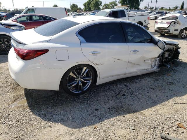 JN1EV7AP9KM541011 - 2019 INFINITI Q50 LUXE WHITE photo 3