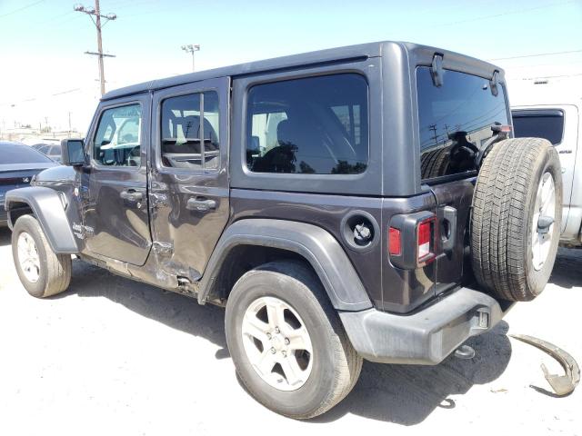 1C4HJXDN6MW523976 - 2021 JEEP WRANGLER U SPORT GRAY photo 2