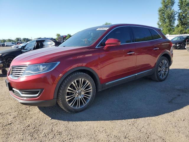 2LMTJ8LR1GBL31505 - 2016 LINCOLN MKX RESERVE RED photo 1