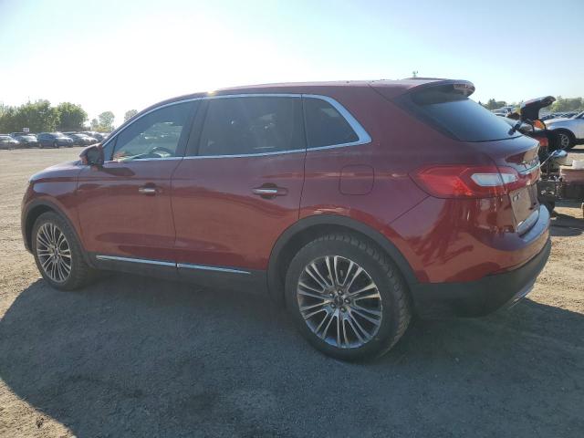 2LMTJ8LR1GBL31505 - 2016 LINCOLN MKX RESERVE RED photo 2