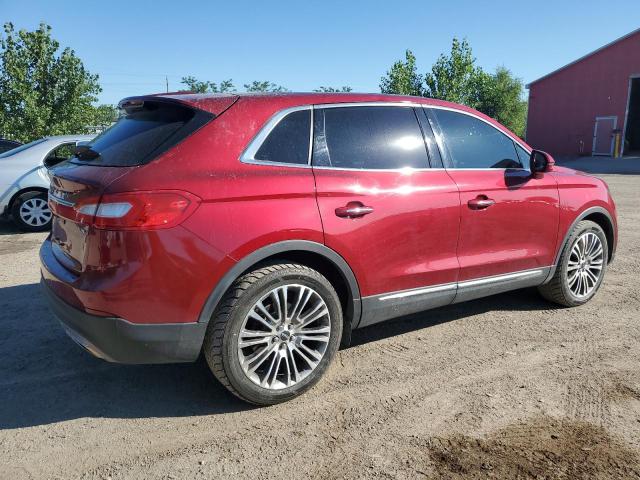 2LMTJ8LR1GBL31505 - 2016 LINCOLN MKX RESERVE RED photo 3