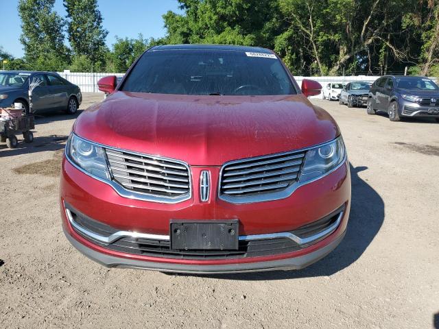 2LMTJ8LR1GBL31505 - 2016 LINCOLN MKX RESERVE RED photo 5