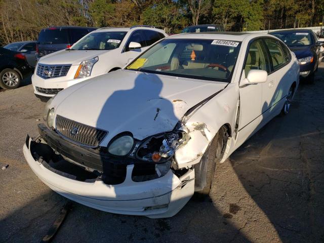 JT8BL69S040015089 - 2004 LEXUS GS 430 WHITE photo 1