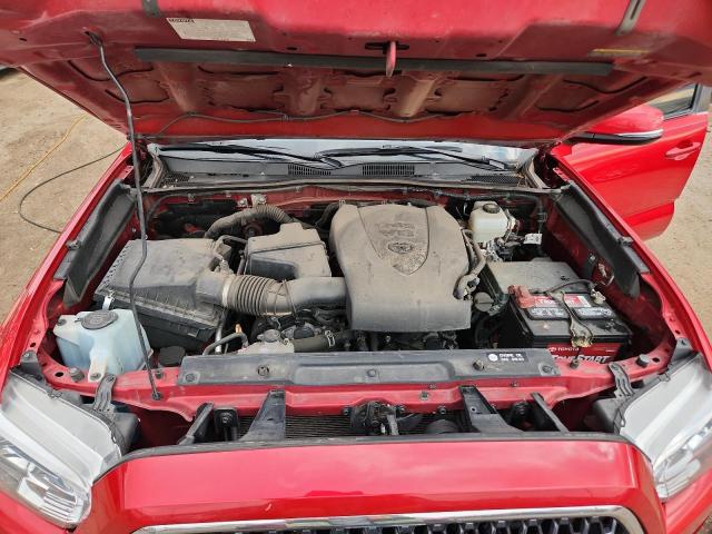 3TMCZ5AN1KM261891 - 2019 TOYOTA TACOMA DOUBLE CAB RED photo 11