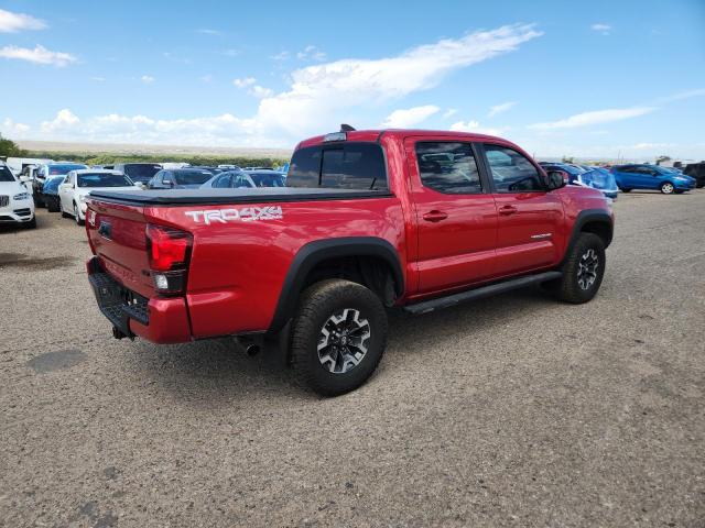 3TMCZ5AN1KM261891 - 2019 TOYOTA TACOMA DOUBLE CAB RED photo 3