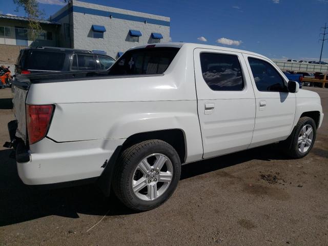 5FPYK1F51AB012528 - 2010 HONDA RIDGELINE RTL WHITE photo 3