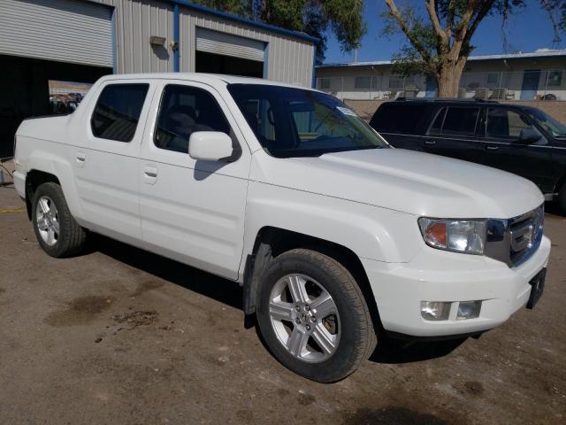 5FPYK1F51AB012528 - 2010 HONDA RIDGELINE RTL WHITE photo 4