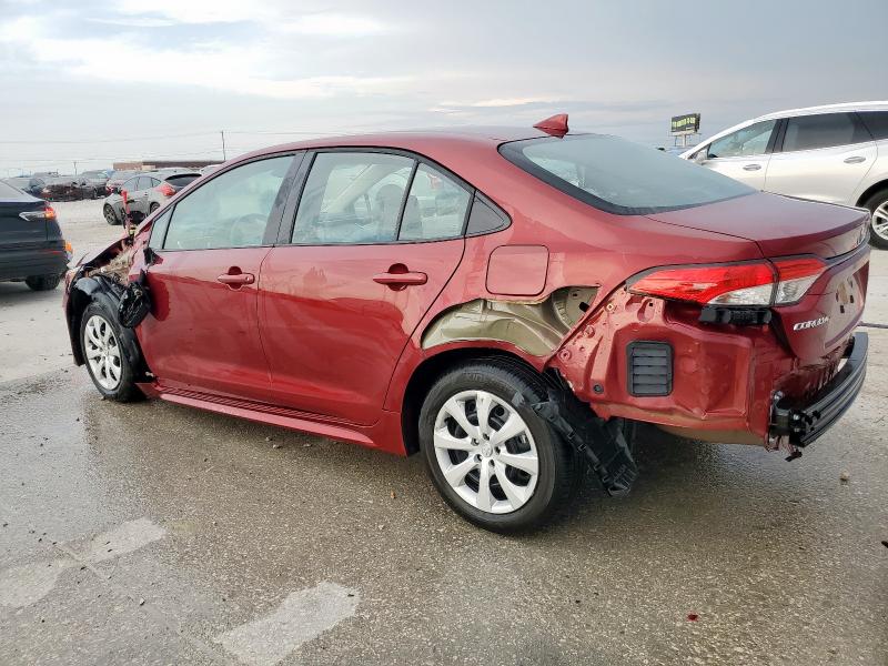 5YFB4MDE1RP197323 - 2024 TOYOTA COROLLA LE RED photo 2