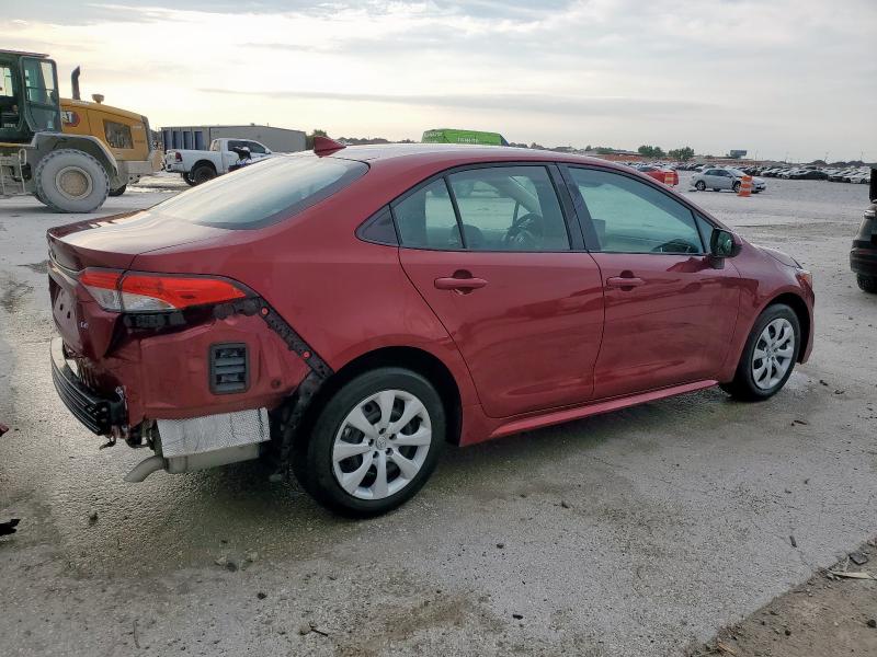 5YFB4MDE1RP197323 - 2024 TOYOTA COROLLA LE RED photo 3