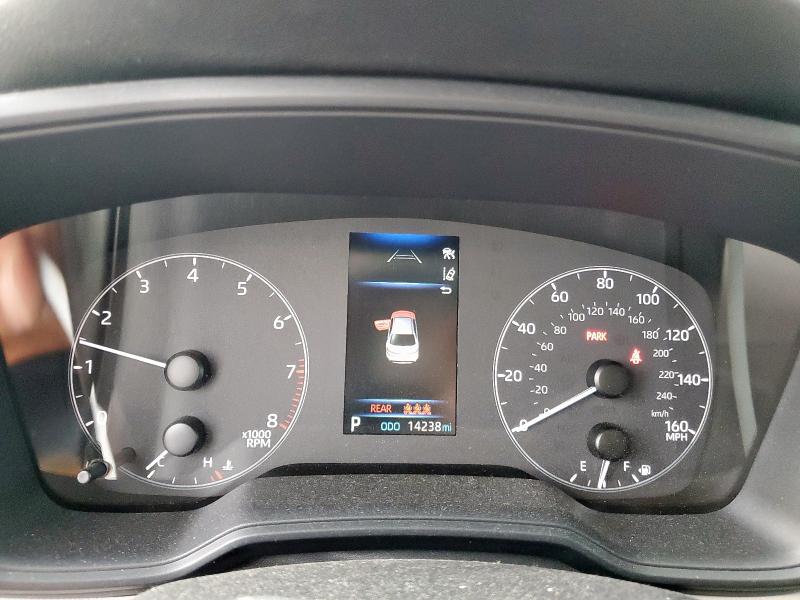 5YFB4MDE1RP197323 - 2024 TOYOTA COROLLA LE RED photo 9