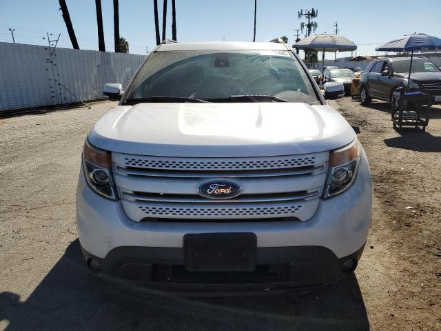 1FM5K8F81EGA37791 - 2014 FORD EXPLORER LIMITED WHITE photo 5