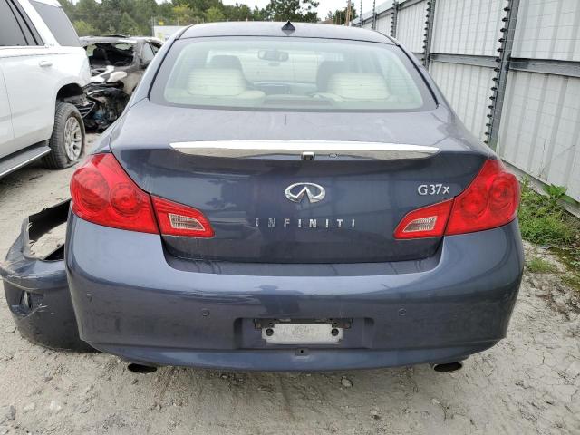 JN1CV6AR5BM407969 - 2011 INFINITI G37 BLUE photo 6