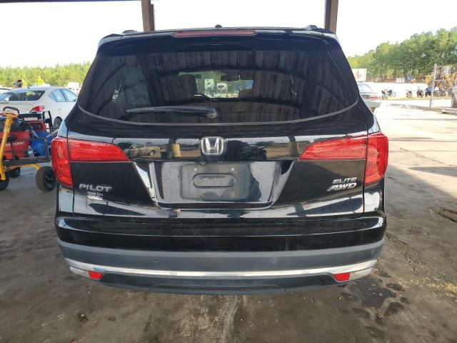 5FNYF6H02HB062554 - 2017 HONDA PILOT ELITE BLACK photo 6