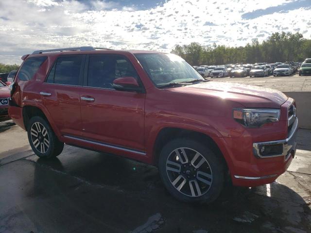 JTEKU5JR9M5903789 - 2021 TOYOTA 4RUNNER TRAIL RED photo 4