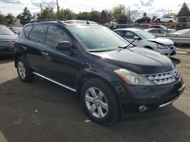 JN8AZ08W06W545046 - 2006 NISSAN MURANO SL BLACK photo 4