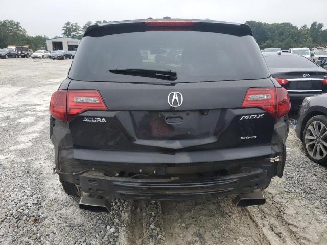 2HNYD2H36CH538004 - 2012 ACURA MDX TECHNOLOGY BLACK photo 6
