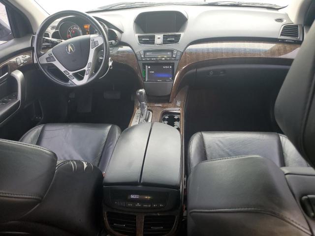 2HNYD2H36CH538004 - 2012 ACURA MDX TECHNOLOGY BLACK photo 8