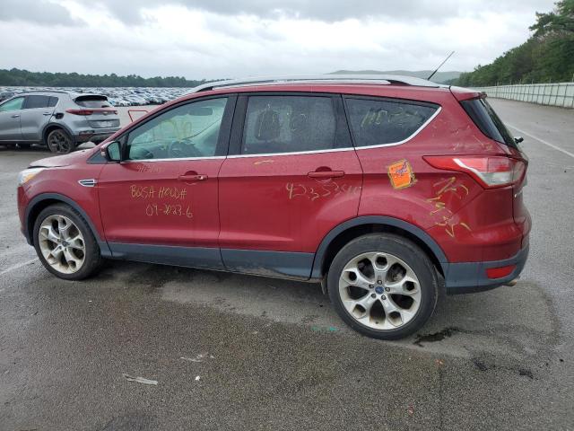 1FMCU9J95EUB10900 - 2014 FORD ESCAPE TITANIUM RED photo 2