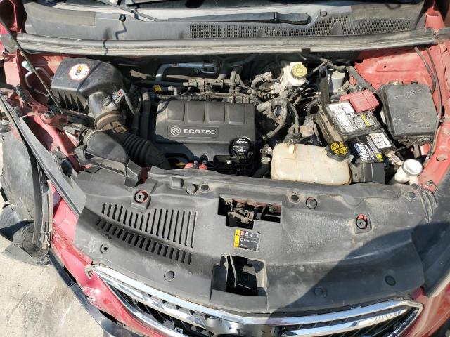 KL4CJASBXKB716498 - 2019 BUICK ENCORE PREFERRED 栗色 照片 11