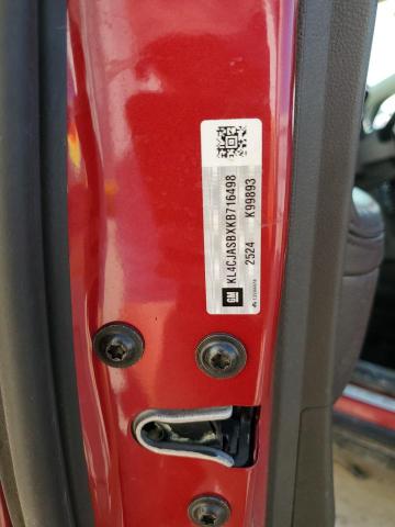 KL4CJASBXKB716498 - 2019 BUICK ENCORE PREFERRED 栗色 照片 12