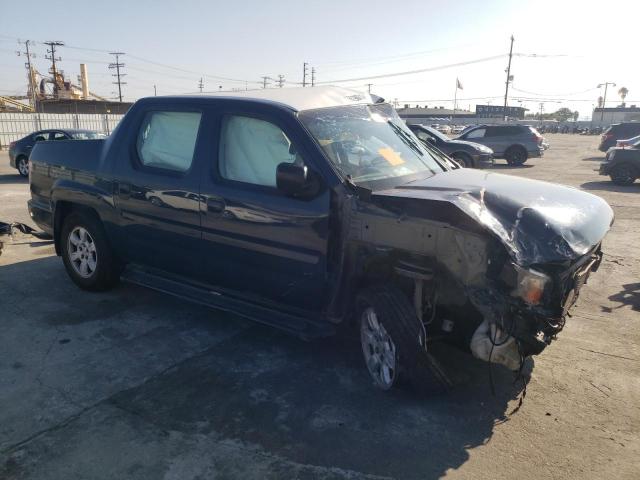 5FPYK16209B106028 - 2009 HONDA RIDGELINE RT BLUE photo 4