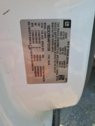 1GC3CVBG4AF151336 - 2010 CHEVROLET SILVERADO C2500 HEAVY DUTY WHITE photo 12