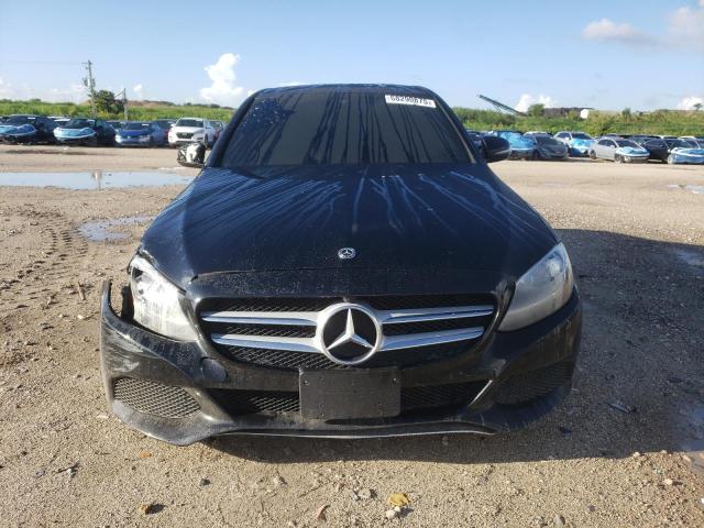 55SWF4KB0JU282530 - 2018 MERCEDES-BENZ C 300 4MATIC BLACK photo 5