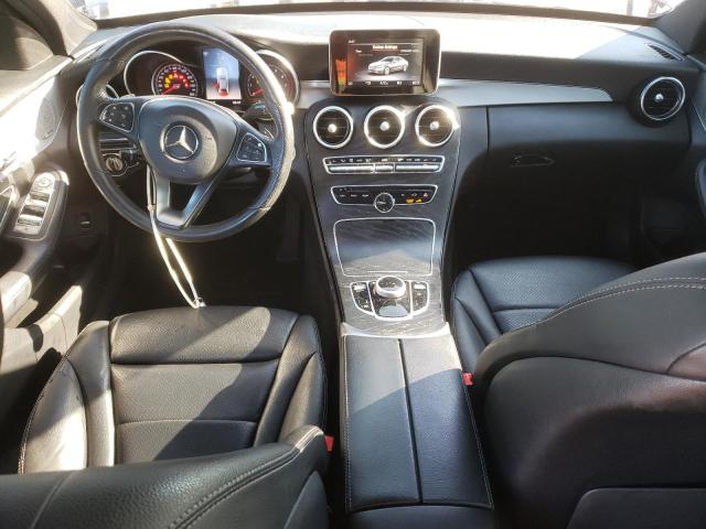 55SWF4KB0JU282530 - 2018 MERCEDES-BENZ C 300 4MATIC BLACK photo 8