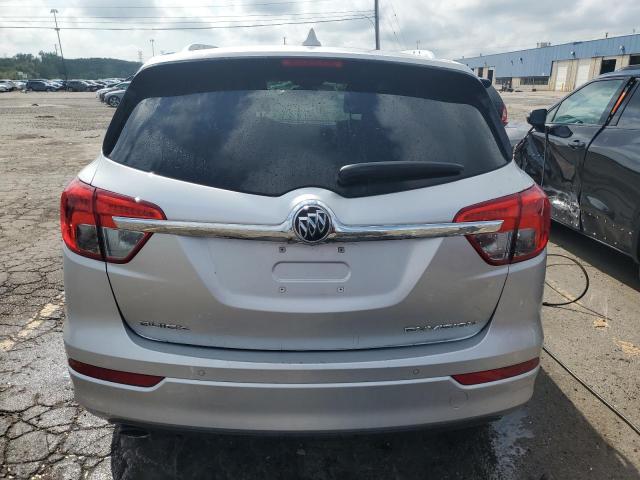 LRBFX1SA9JD009340 - 2018 BUICK ENVISION ESSENCE Արծաթագույն լուսանկար 6