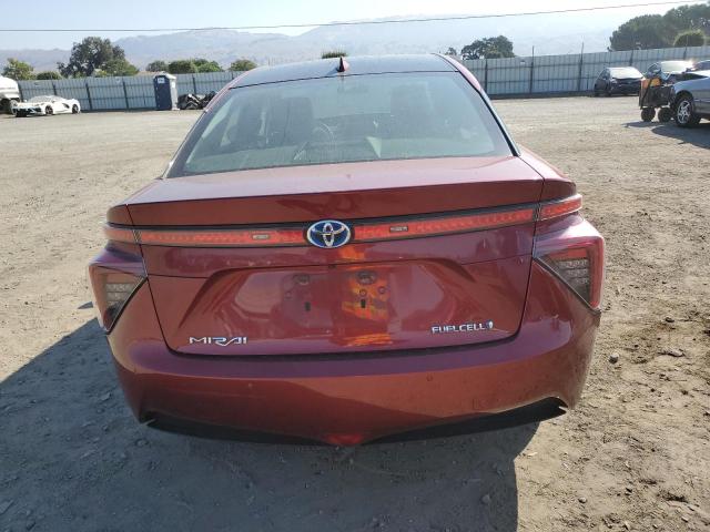 JTDBVRBD9JA005465 - 2018 TOYOTA MIRAI Bordo foto 6
