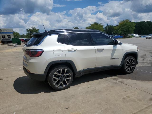 3C4NJCCB5JT205058 - 2018 JEEP COMPASS LIMITED Biały zdjęcie 3