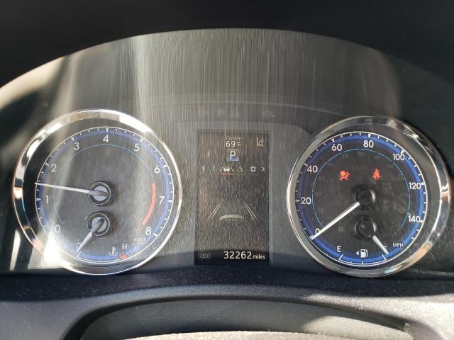 2T1BURHE5JC075348 - 2018 TOYOTA COROLLA L RED photo 9