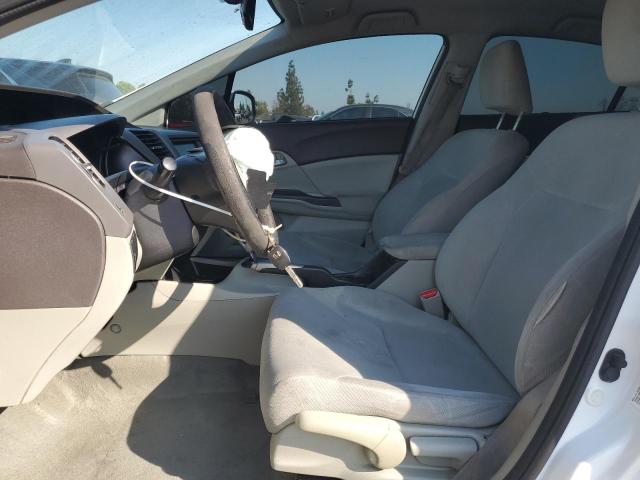 19XFB2F59CE391907 - 2012 HONDA CIVIC LX თეთრი ფოტო 7