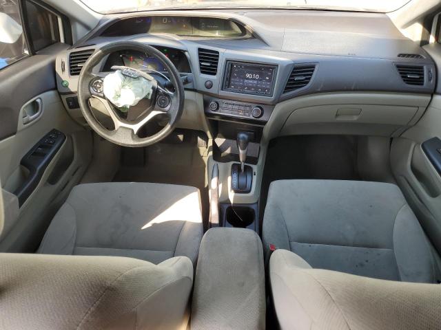19XFB2F59CE391907 - 2012 HONDA CIVIC LX თეთრი ფოტო 8
