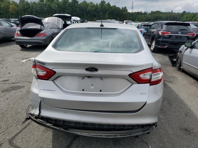3FA6P0H75GR373087 - 2016 FORD FUSION SE SILVER photo 6
