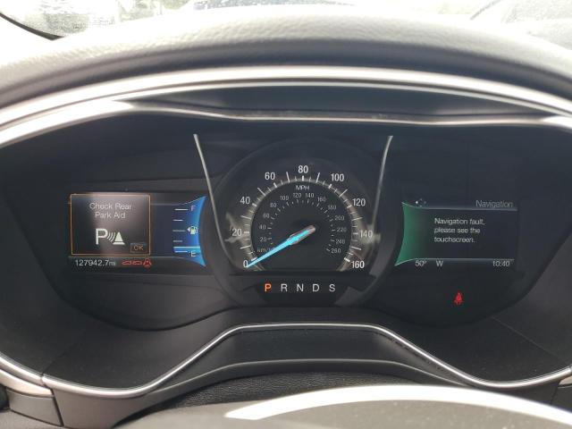 3FA6P0H75GR373087 - 2016 FORD FUSION SE SILVER photo 9